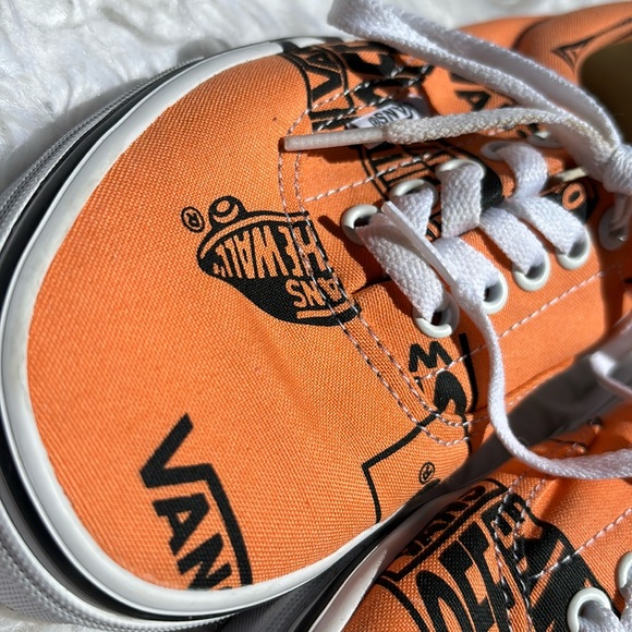 Unisex 🛹Vans Era Logo Mix Tangerine - Orange Low-top Sneakers, M/6.5,W/8 - Picture 6 of 14